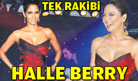 Tek rakibi Halle Berry