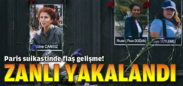 Paris suikastinde flaş gelişme!