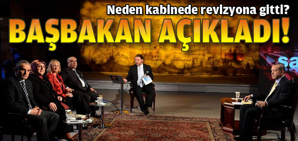 Başbakan’dan kabine açıklaması