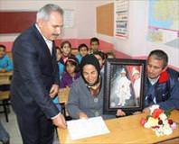 Notlarını göremedi