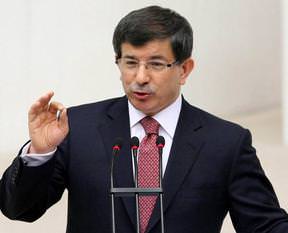 Davutoğlu'ndan Suriye'ye sert tepki