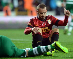 Sneijder rekor kırdı