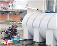 Yağmur suyuyla yaşam savaşı