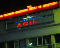 Hastanede yangın paniği