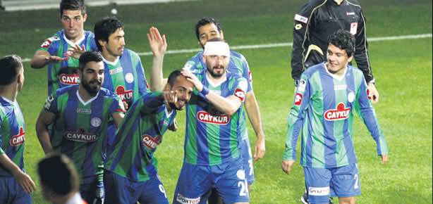 Rize'den  5'i  1 yerde
