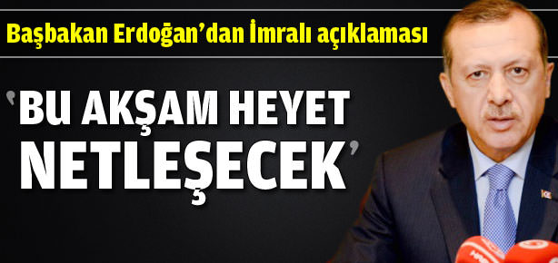 Başbakan'dan İmralı açıklaması