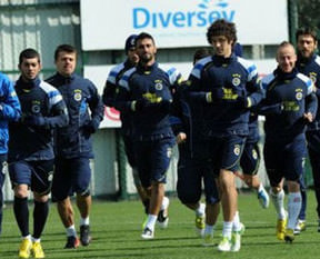 Fenerbahçe idmanında olay çıktı!
