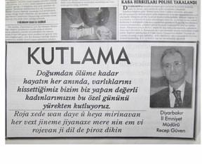 Emniyet'ten 13 Kürtçe açılımı