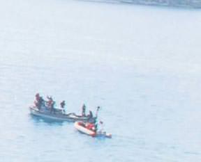 40 metreden denize uçtular