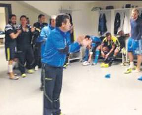 Soyunma odası bayram yeri