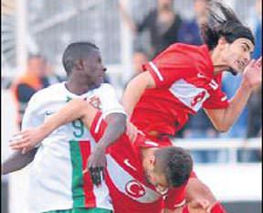 U 20 Milli Takım 1-1 berabere