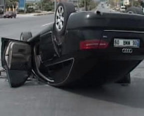 CHP konvoyunda trafik kazası
