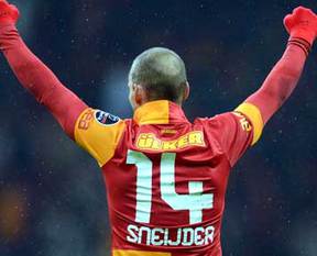 Sneijder'in bu hareketi olay yarattı!
