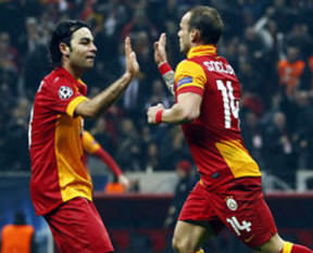 G.Saray - Real Madrid maçından kareler