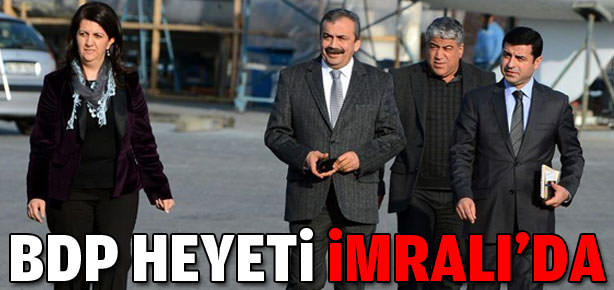BDP heyeti İmralı'da