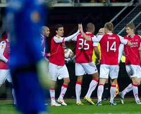 Alkmaar gol olup yağdı: 6-0