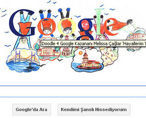 Google Melisa’nın logosuyla açılıyor