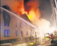 Gurbette yine yangın