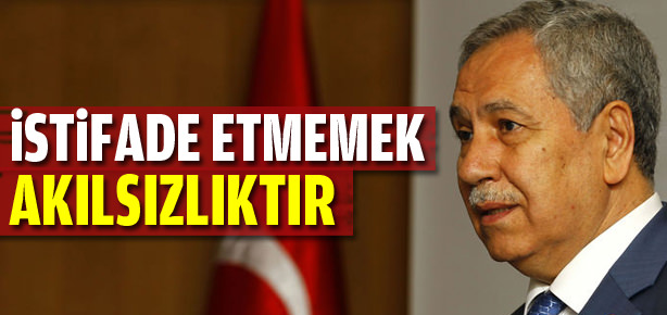 Bülent Arınç: İstifade etmemek akılsızlıktır