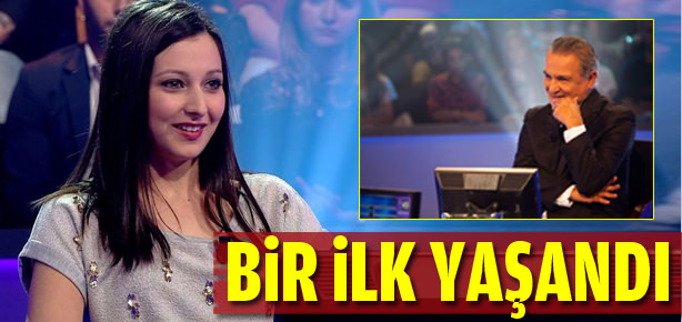 Kim Milyoner Olmak İster’de bir ilk