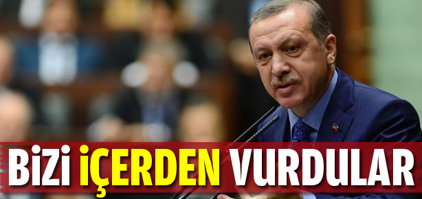 Başbakan: Bizi içerden vurdular