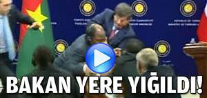 Basın toplantısında şok!