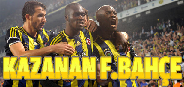 Derbide kazanan Fenerbahçe!