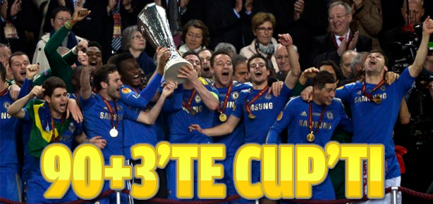 UEFA Avrupa Ligi kupası Chelsea’nin!