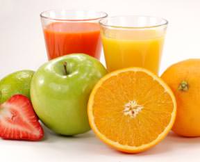 Tok tutan ve zayıflatan taze meyve suyu