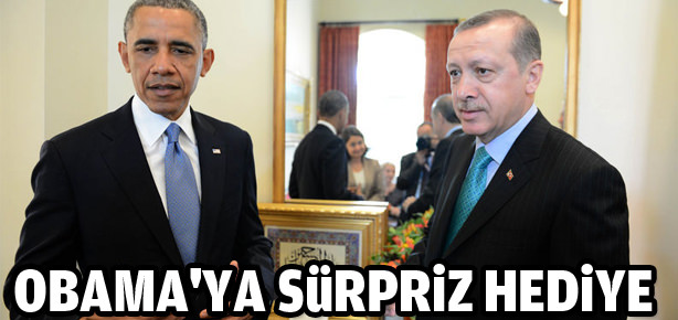 Obama’ya sürpriz hediye