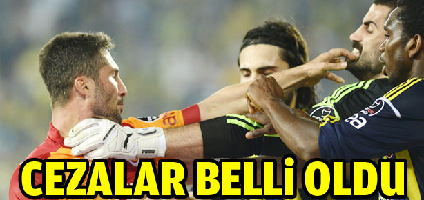 Cezalar belli oldu