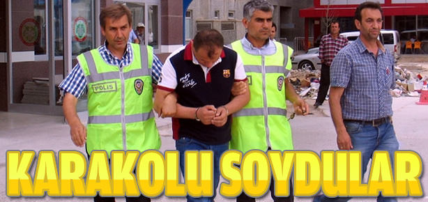 Hırsızlardaki cesarete bak!