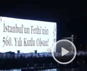 Haliç'te muhteşem fetih şöleni!
