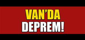 Van’da  deprem