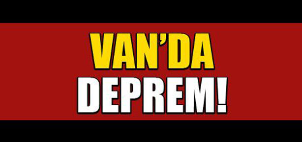 Van’da  deprem
