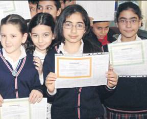 Yarın karne alınıyor