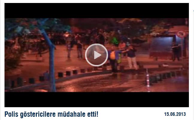 Polisten Gezi Parkı'na müdahale!-2