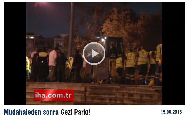 Polisten Gezi Parkı'na müdahale!-3