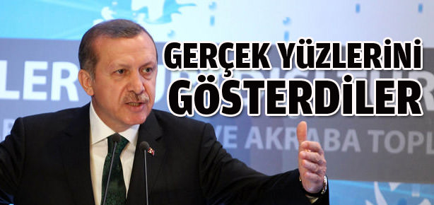 Gerçek yüzlerini gösterdiler