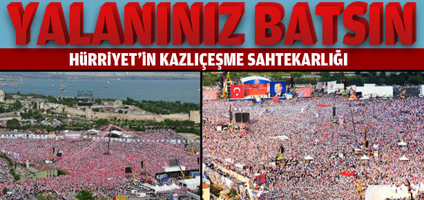 Hürriyet'in şu yaptığına bak!