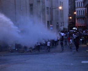 Anma sonrası olaylar çıktı