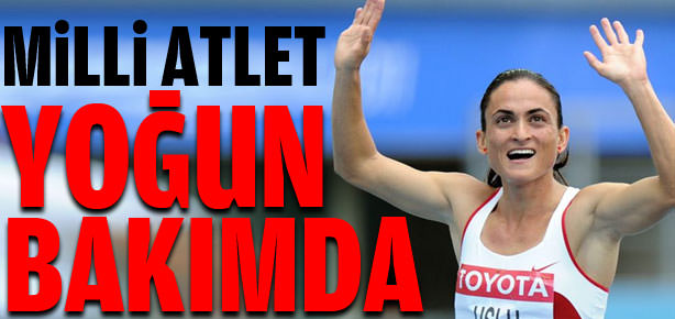 Milli atlet yoğun bakımda