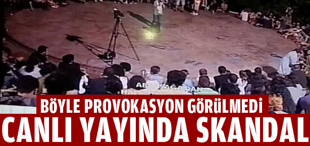 Canlı yayında provokasyon-1