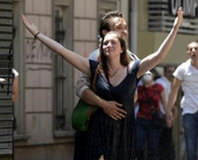 Fotoğrafçıları görünce gaza geldim