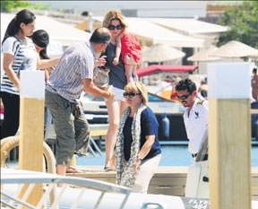 Kardak Başbakanı geldi