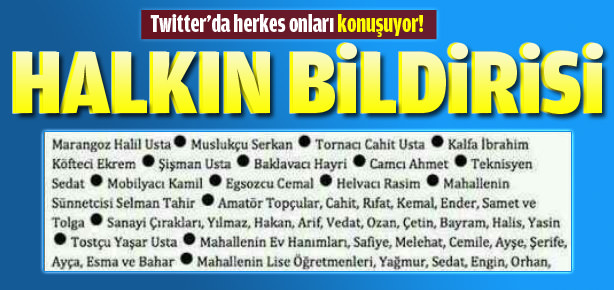 Twitter’da herkes onları konuşuyor!