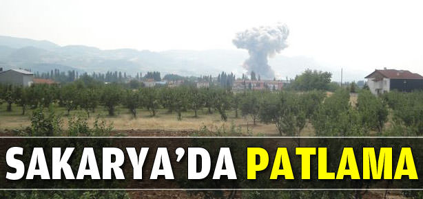 Sakarya’da patlama