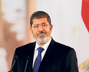 İstanbul'da Mursi'ye destek gösterisi