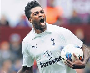 Adebayor heyecanı
