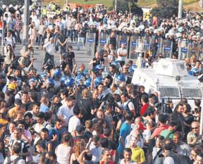 Taksim'de yine tahrik